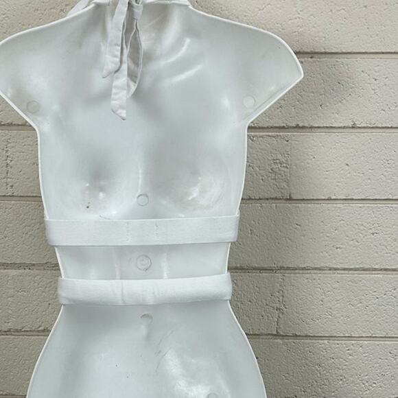 Ediked White Wrap Tank size S - Picture 5 of 8